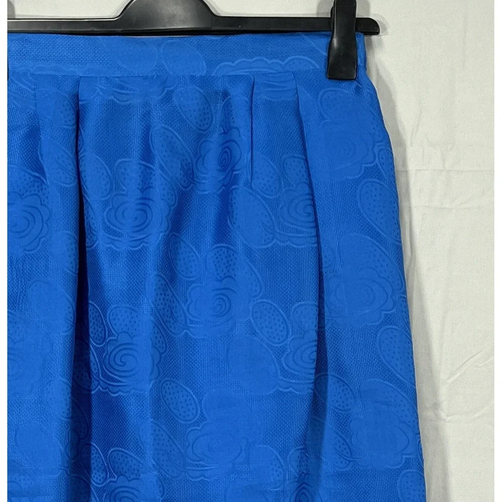 VTG IMAGES OF MANY COLORS Lucrezia SILK Crystal Buttons SUIT SHIRT/SKIRT SET 10